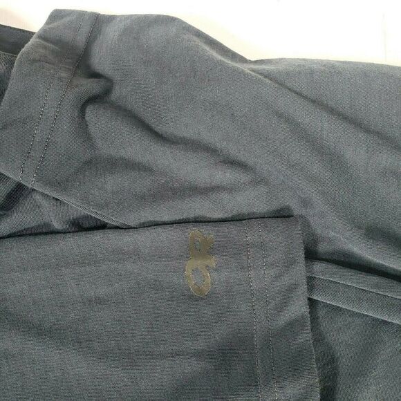 Outdoor Research Mens Base Layer Top Size Large 1/4 Zip Wool Blend Light Weight - Picture 7 of 12